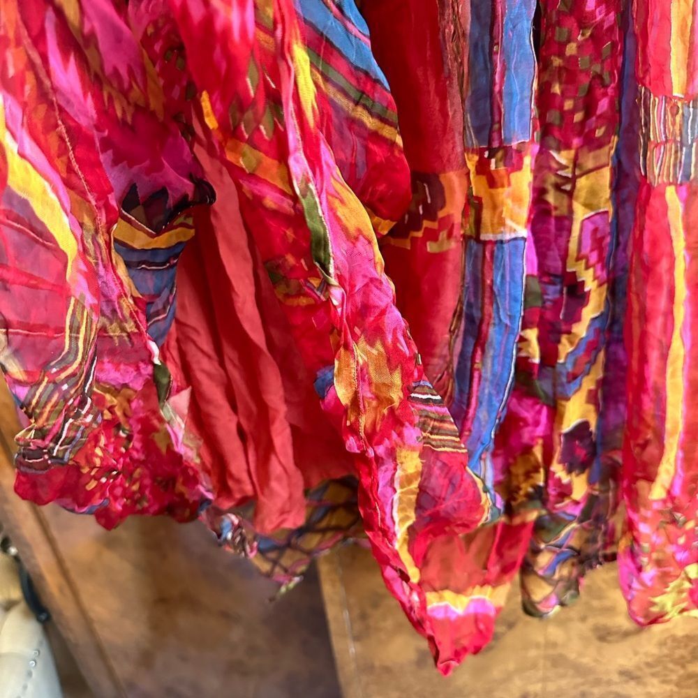 Colorful vintage Bohemian Women's Skirt - Picture 4 of 9